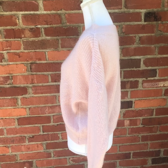Alexandre Laurent Paris Sweater Womens Sz Small S Pink Mohair Made In Italy - Picture 7 of 10